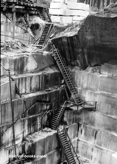 Alaskan Tokeen Grey Marble Quarry on Marble Island Alaska