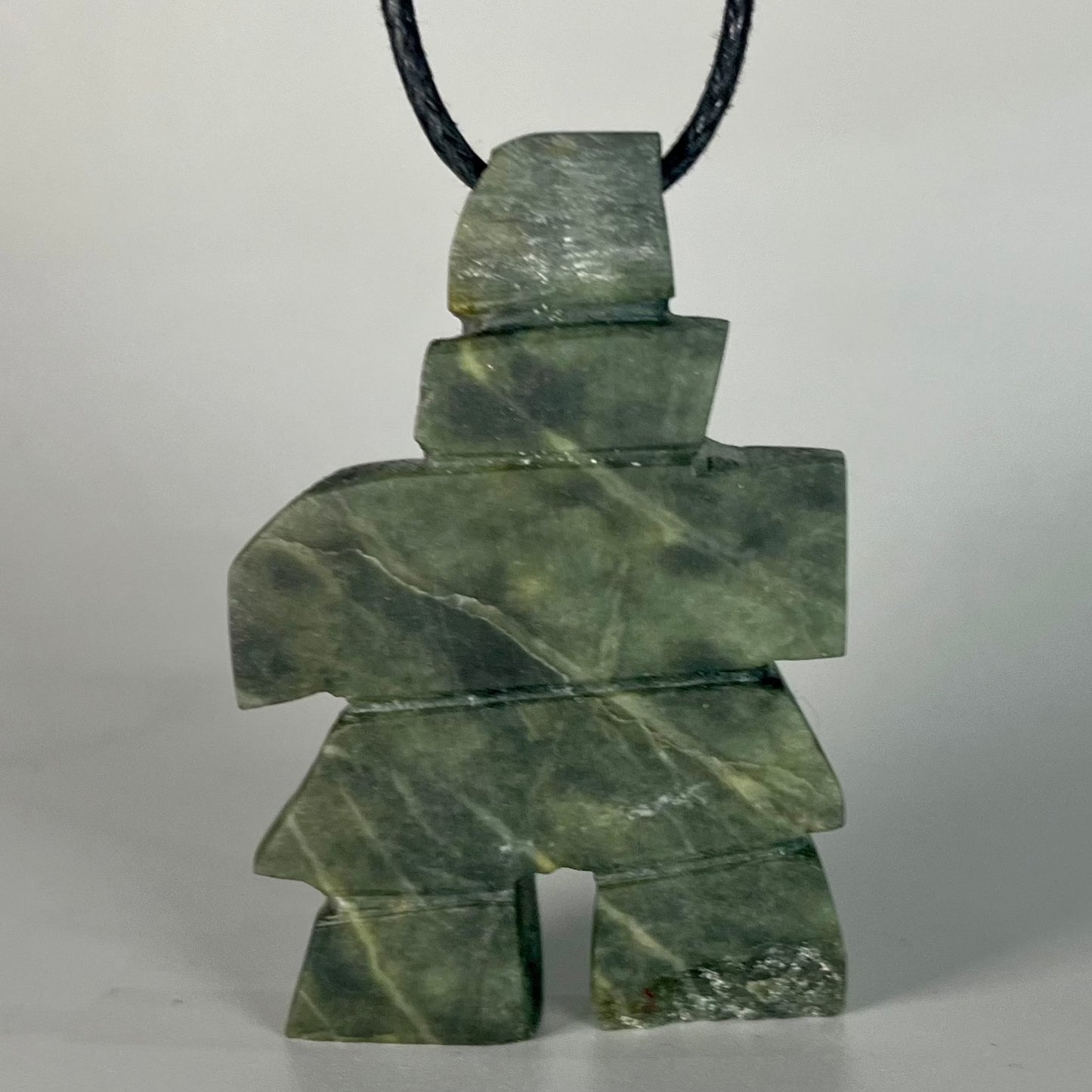 Whistler Inukshuk Pendant made at the daily Fathom Stone Art Class at the Westin