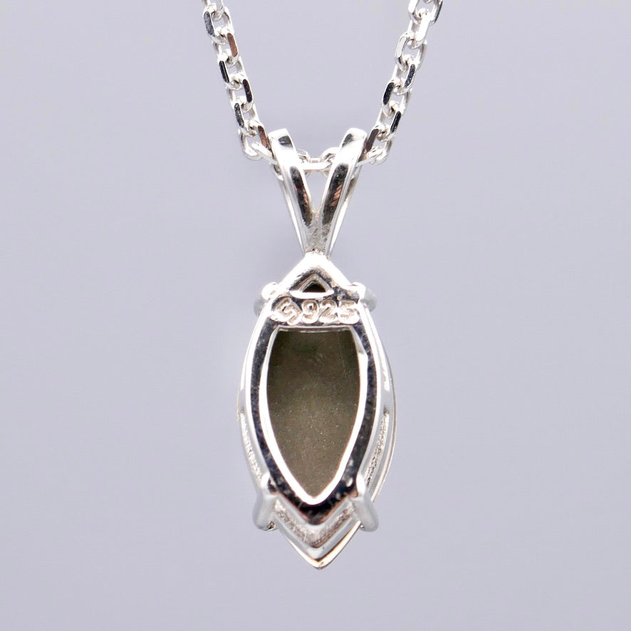 Sterling Silver Ammolite Pendant