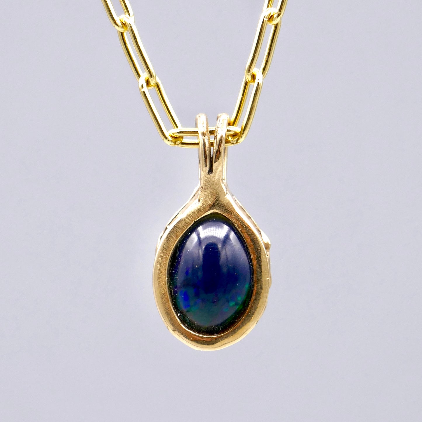 Black Opal Pendant