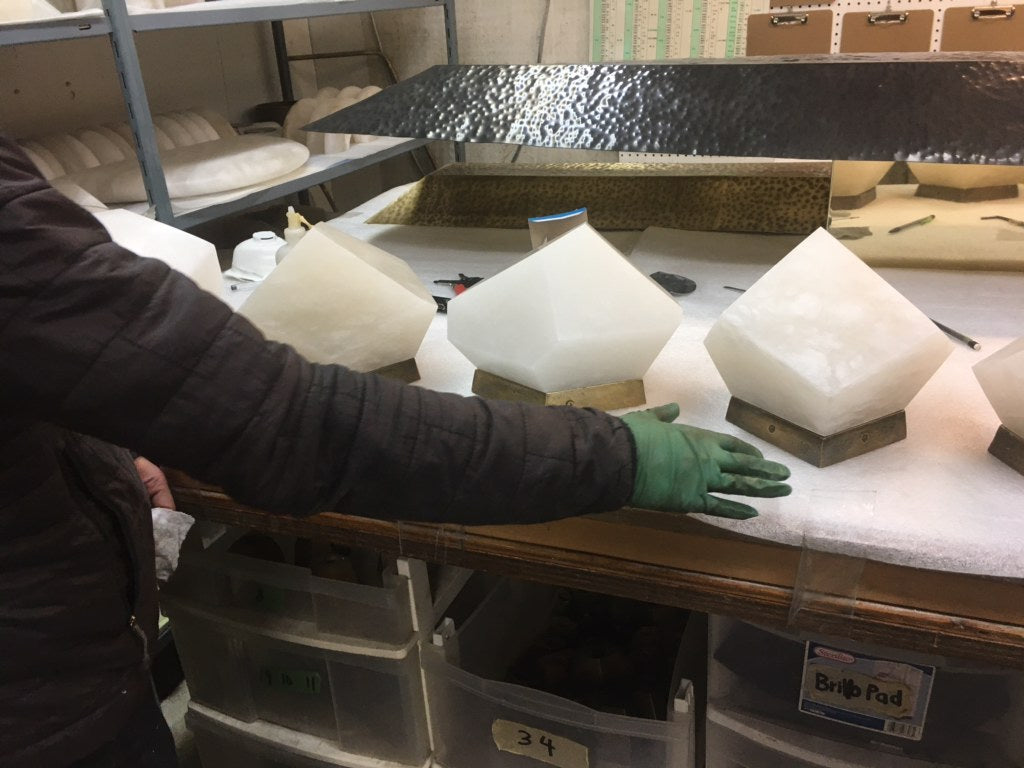 Alabaster Sconce Light 2