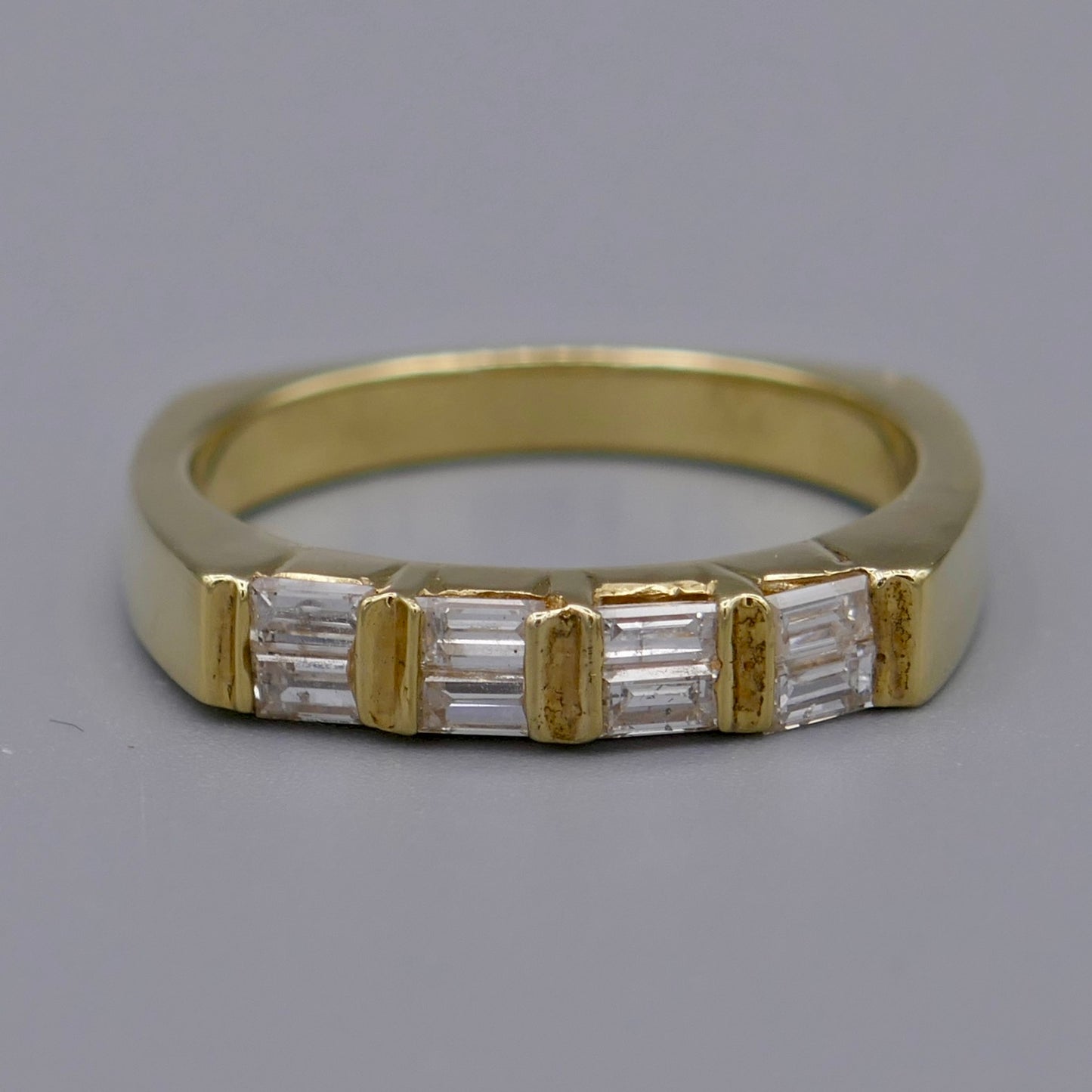 14K Yellow Gold Ring w/ Diamonds