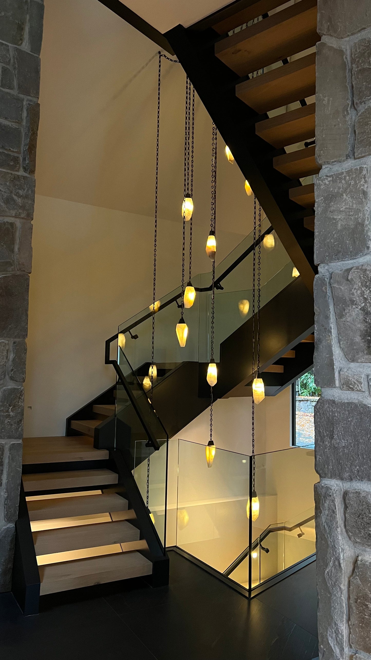 Alabaster Stone Pendant Lights