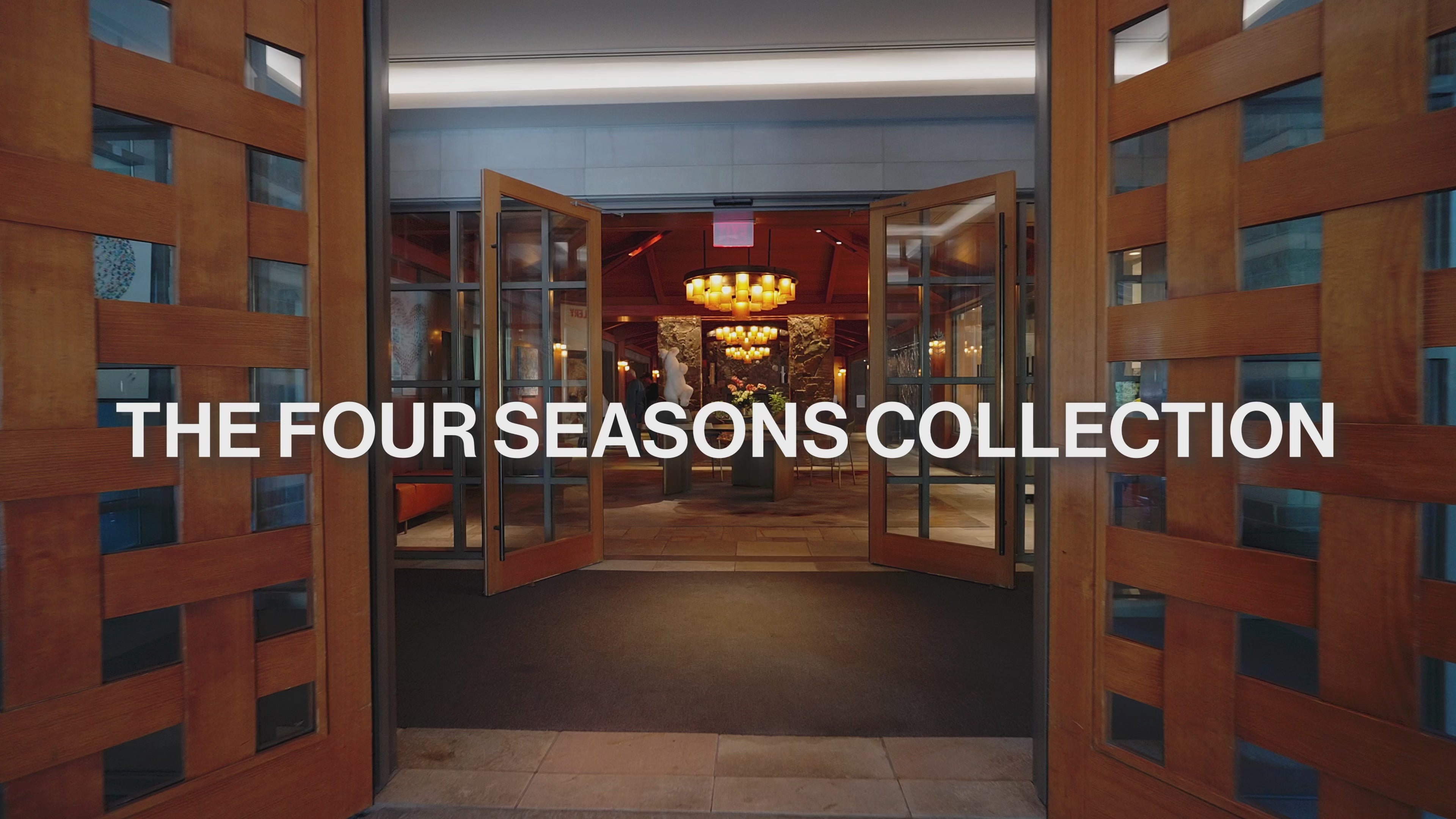 Load video: Four Seasons Resort Whistler, BC Fathom Stone Art Collection Polar Bear Marble Sculpture