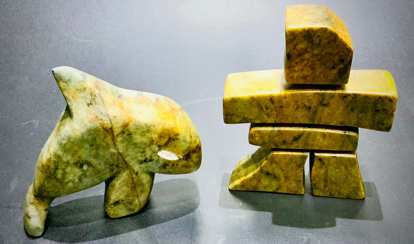 Inukshuk art class