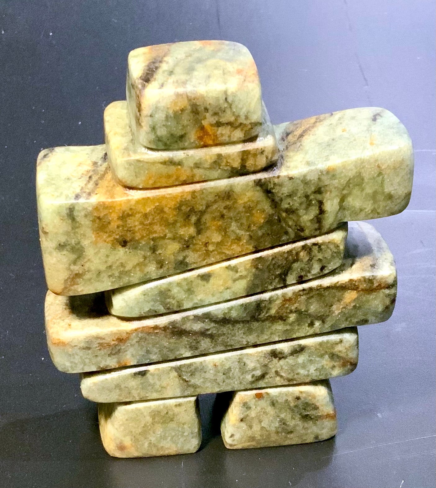 Inukshuk carving class