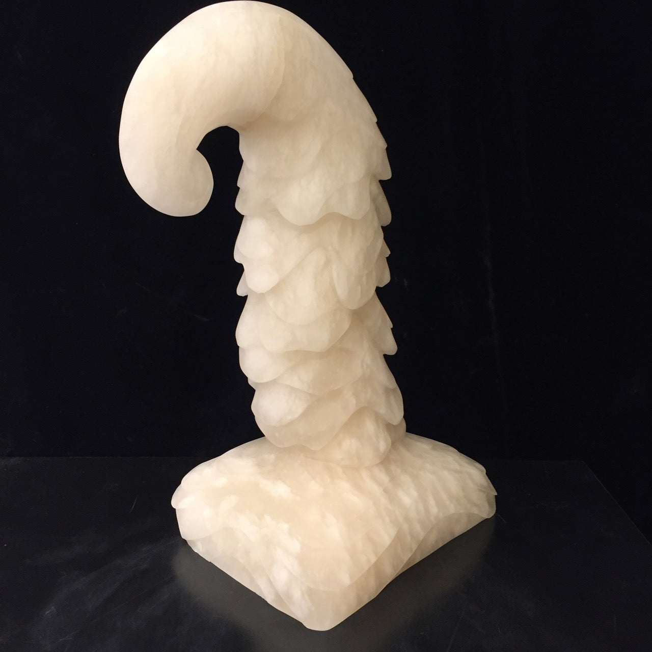 Winter Snow Tree Light, Snowy Light, Snow Tre, Tree Art Light, Types of Lighting in interior design, Designer, Lighting Designer, Alabaster Lighting, Artistic Lighting, Stone Lighting, Onyx Lighting, Antique Brass Lights, Antiqued Copper Lights, Glowing Onyx Light, Glowing Alabaster Light, Pendant Lights, faceted stone lights, Chili Thom, Alabaster cone pendant lights, Nature-inspired stone light