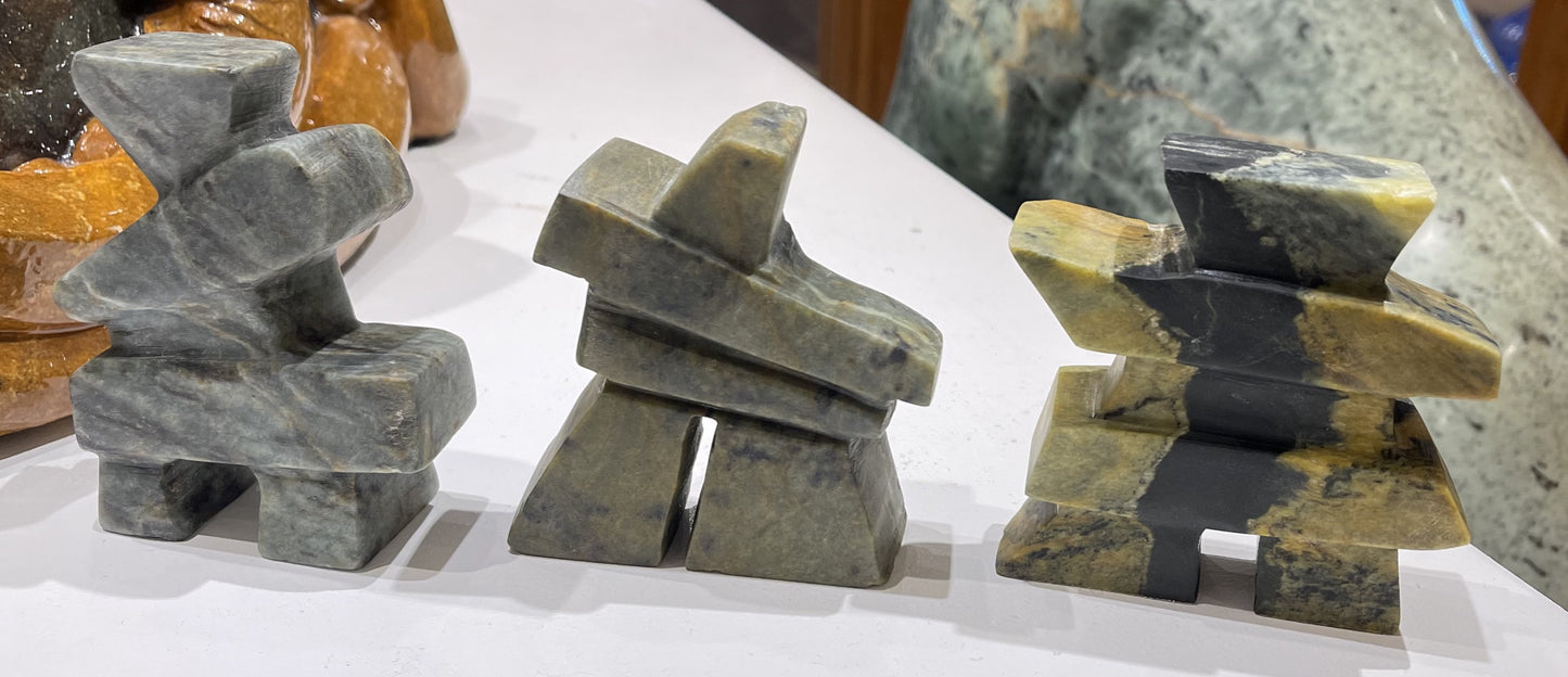 Whistler stone man