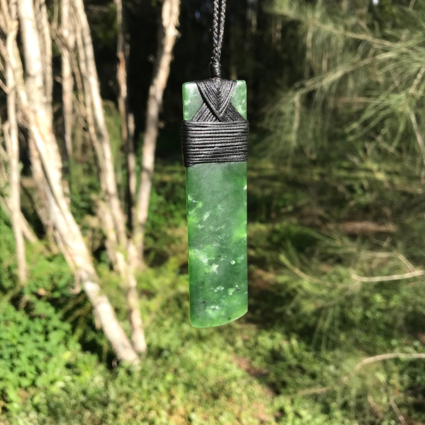 Toki (New Zealand jade) Pendant