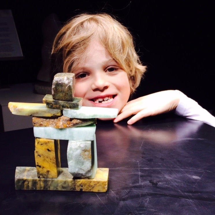 Art Class Stacked Inukshuk ~ 1-2 Hours