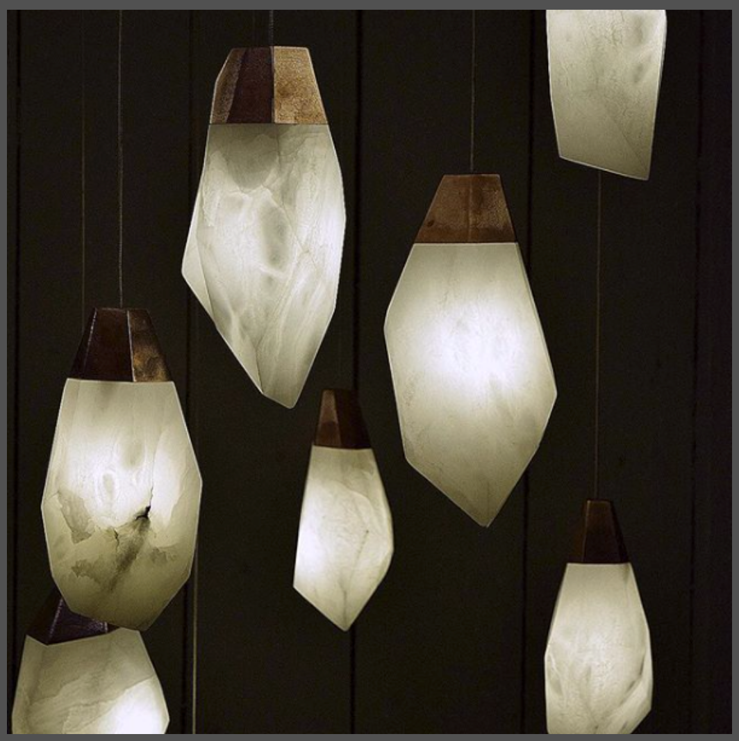 Randall Zieber ~ A Maker of Alabaster Stone Lighting