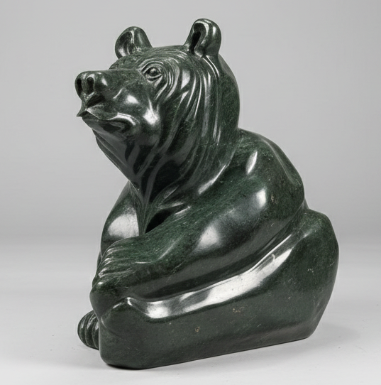 Sashi – BC Nephrite Jade wildlife sculpture