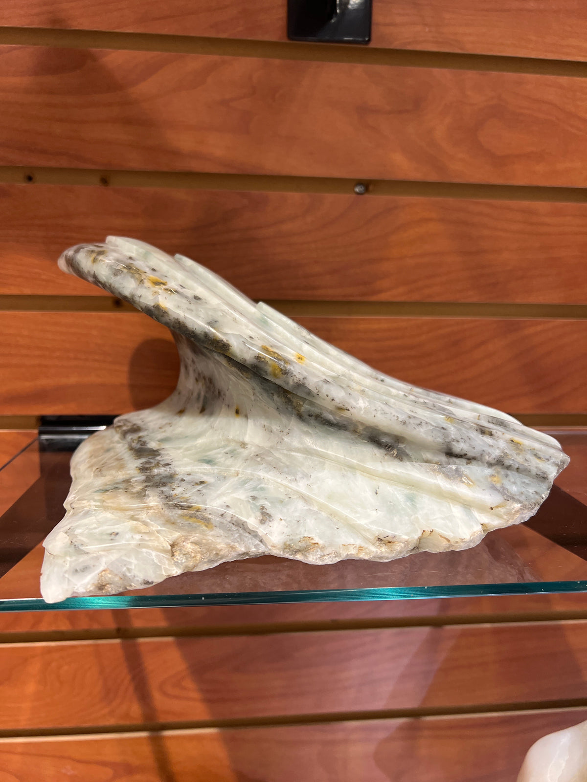Emerald Swell – stone sculpture
