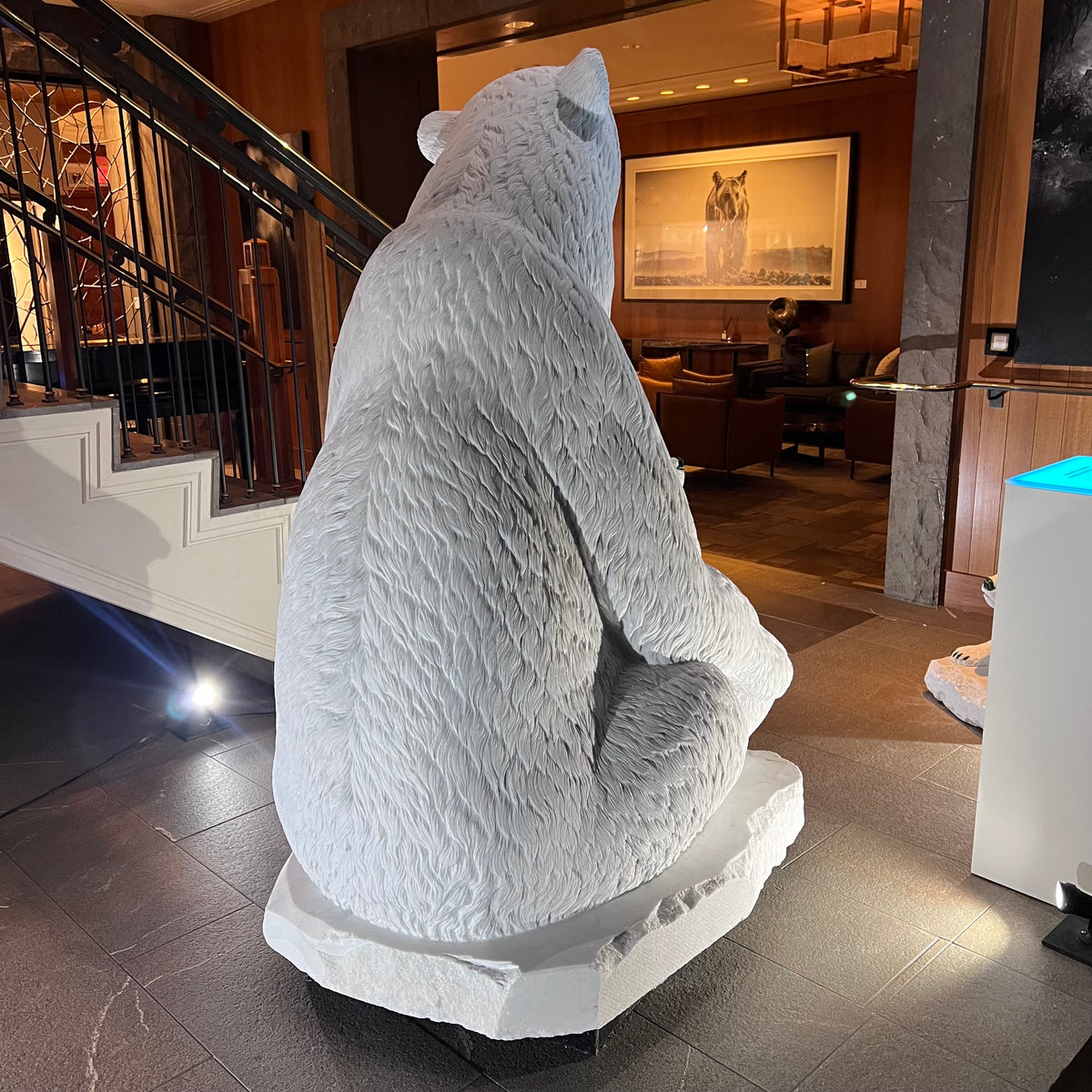 Borealis: A Northern Legacy  - 5.5' Life Size Polar Bear #7