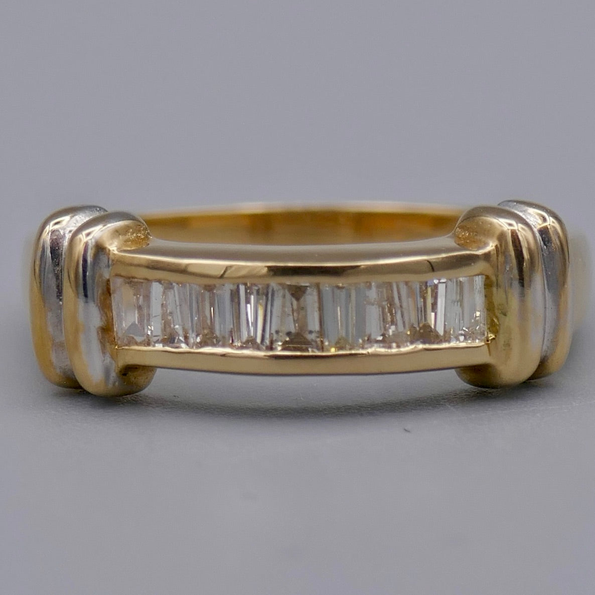 14K Yellow Gold Ring w/ Diamonds