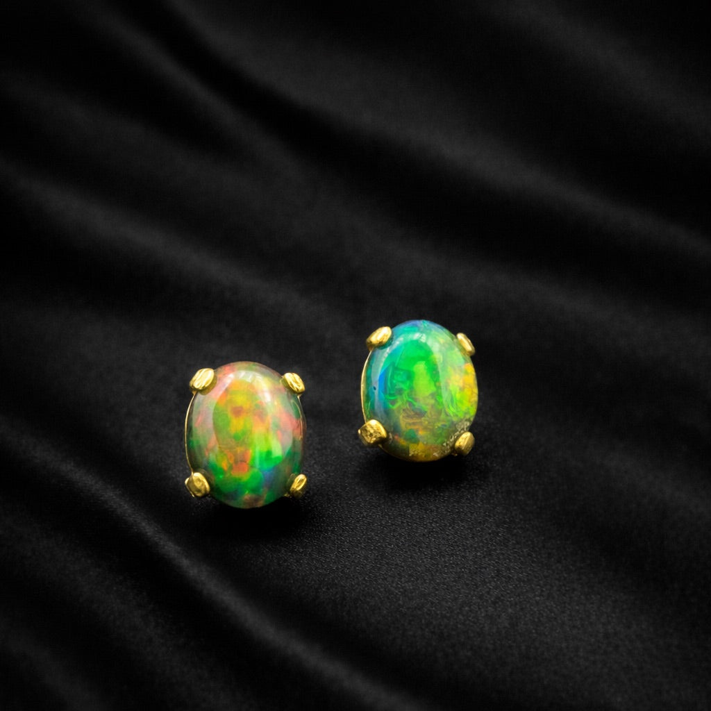 Opal Earrings