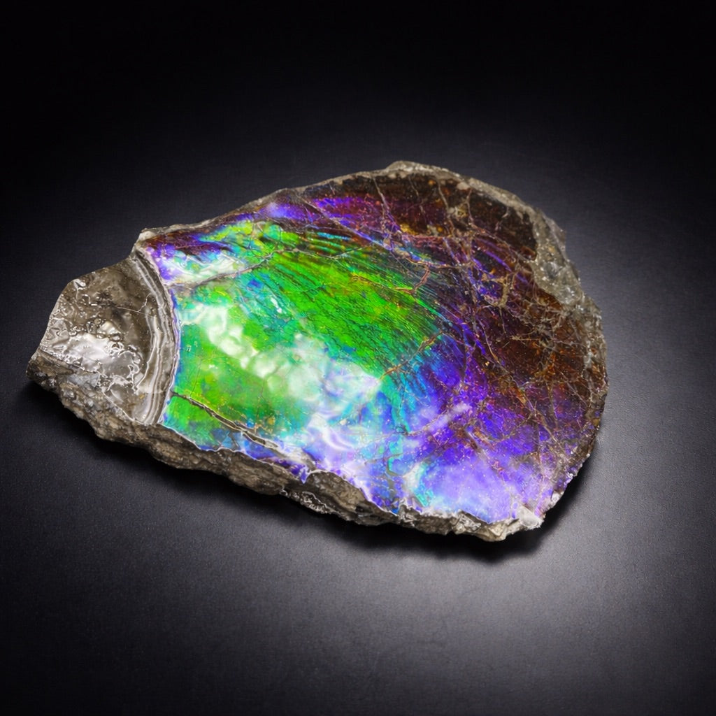 Ammolite 7 – stone sculpture