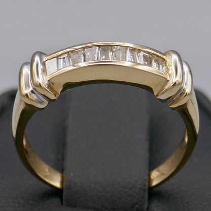 14K Yellow Gold Ring w/ Diamonds