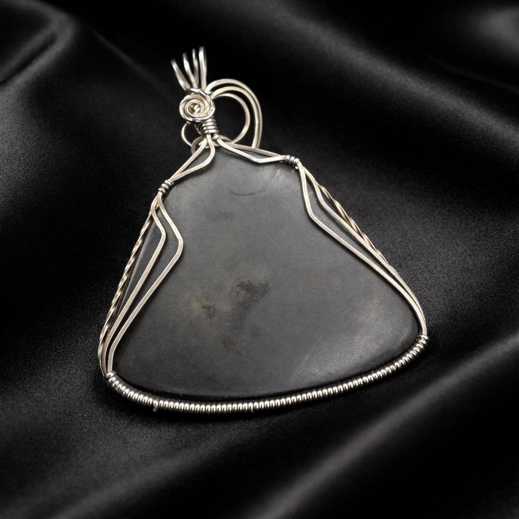 Ammolite Aurora Pendant