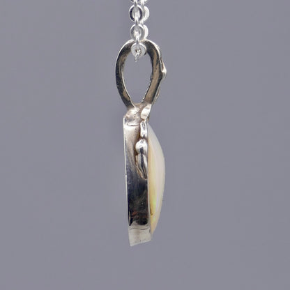 Sterling Silver Pendant w/ BC Opal