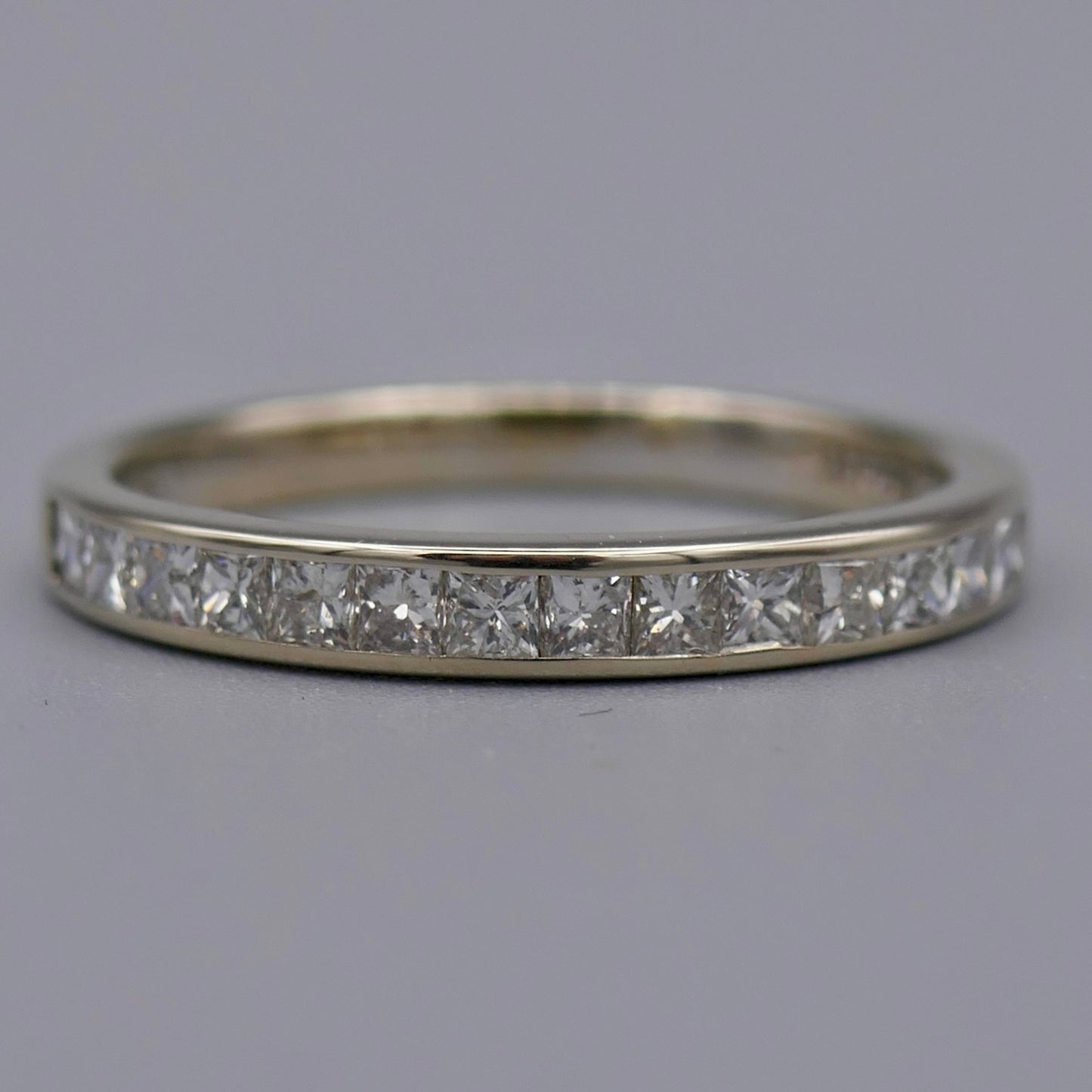 14K White Gold Ring w/ Diamonds