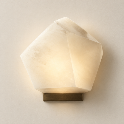 Alabaster Sconce Light 2