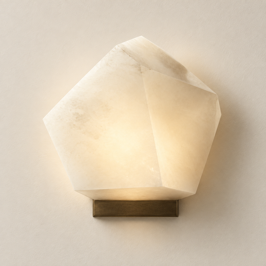 Alabaster Sconce Light 2