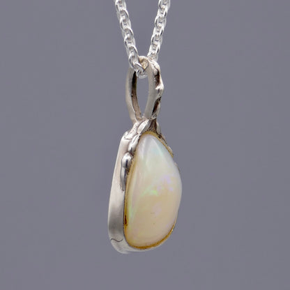 Sterling Silver Pendant w/ BC Opal