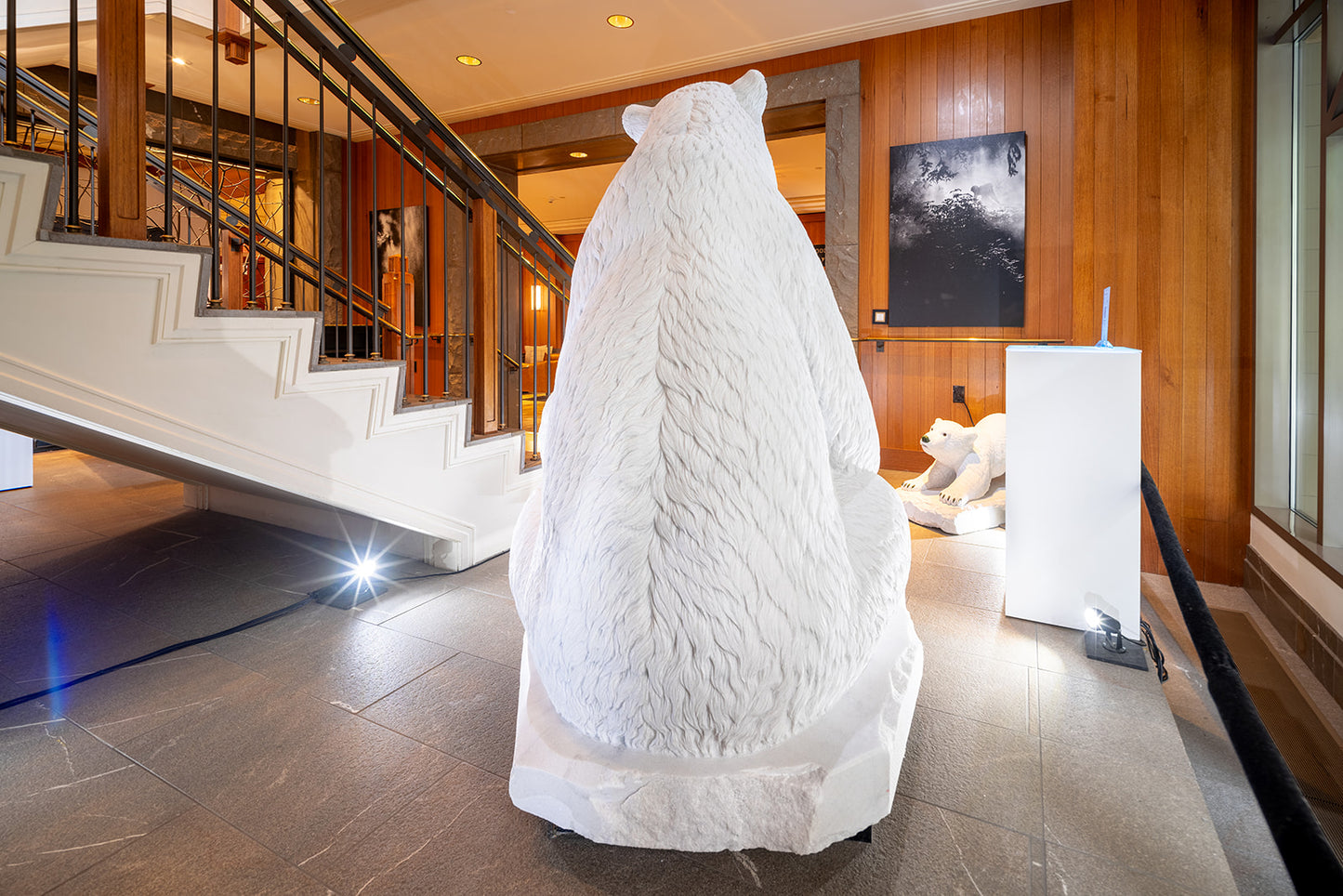 Borealis: A Northern Legacy  - 5.5' Life Size Polar Bear #7