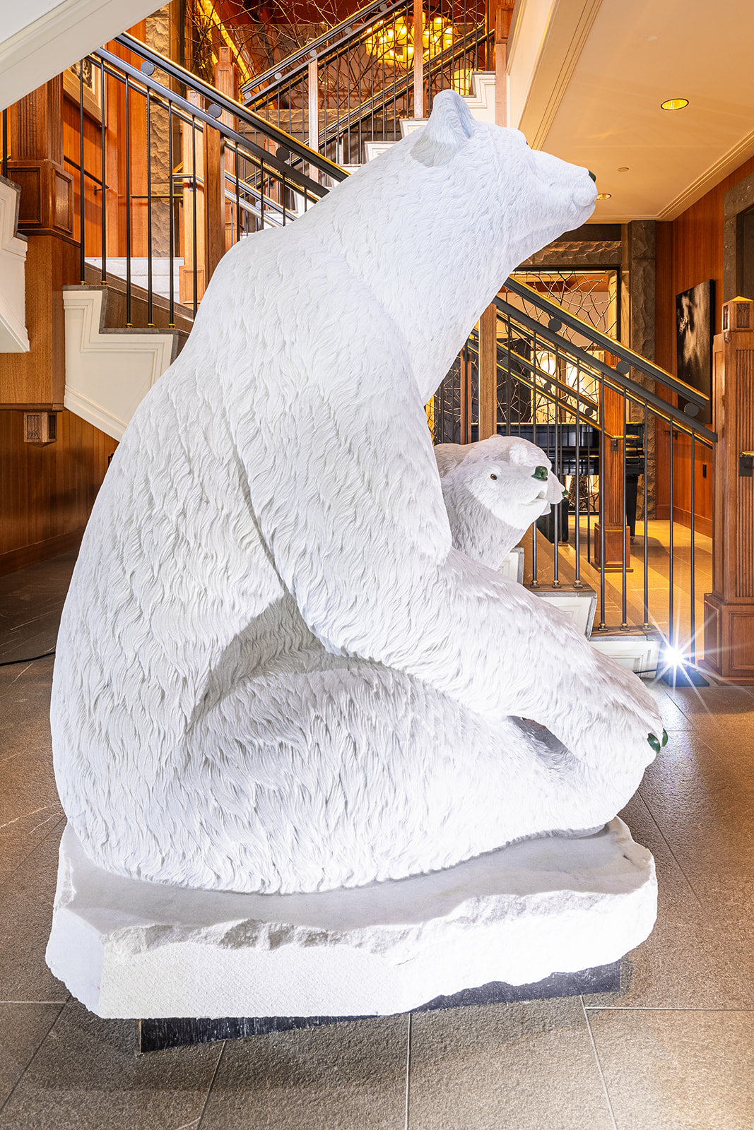 Borealis: A Northern Legacy  - 5.5' Life Size Polar Bear #7