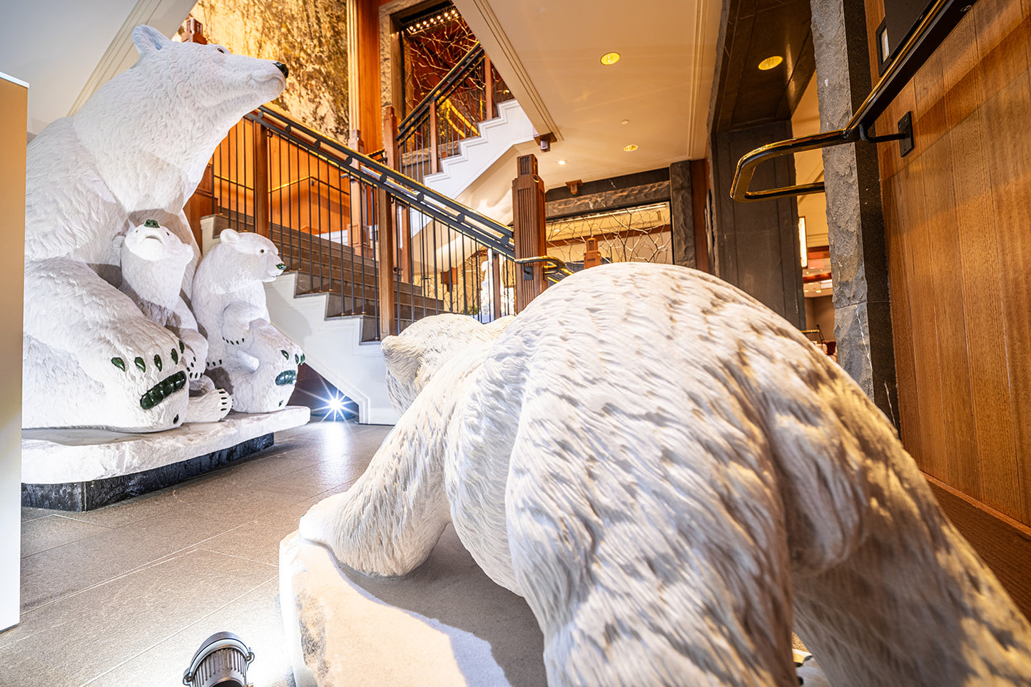 Borealis: A Northern Legacy  - 5.5' Life Size Polar Bear #7