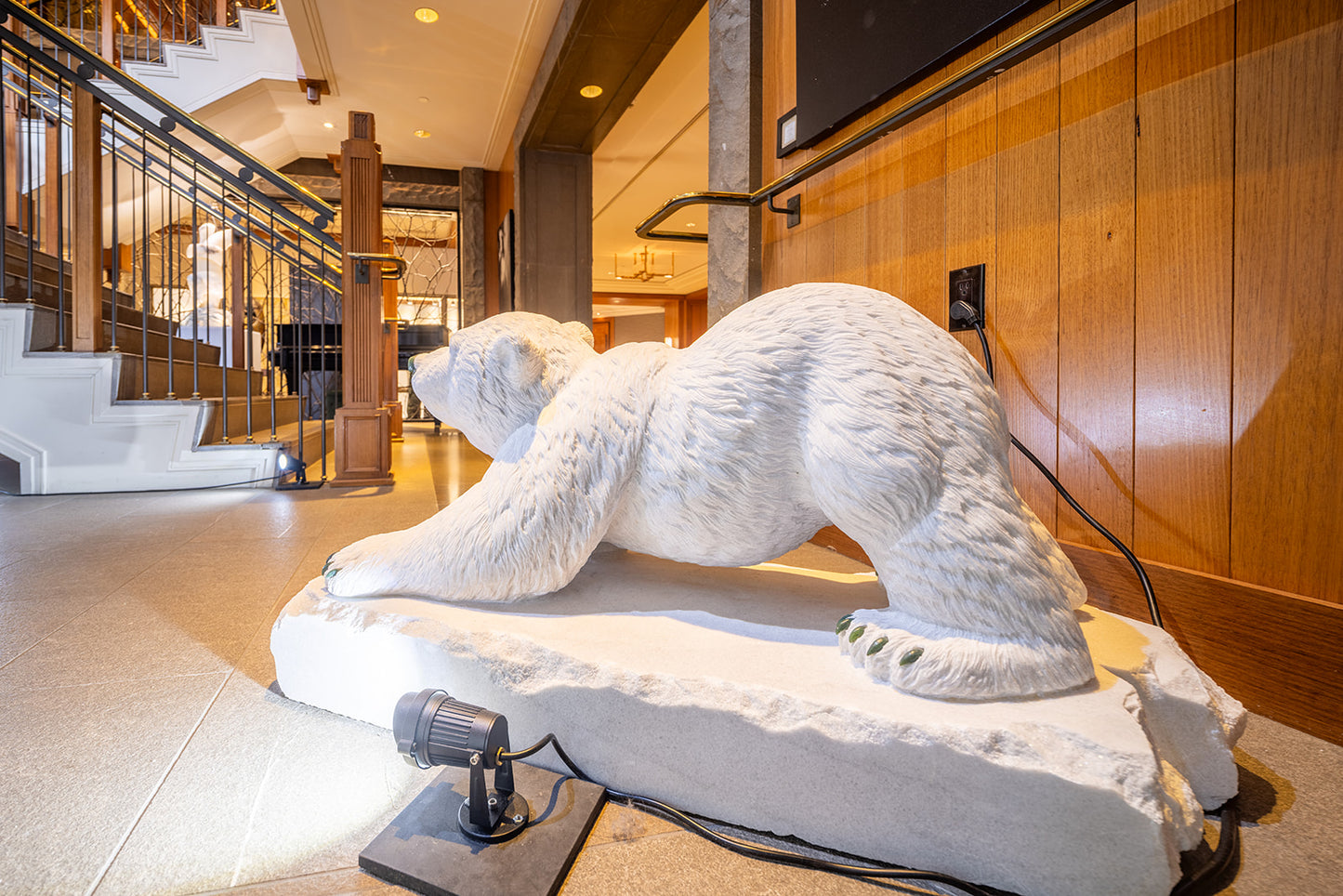 Borealis: A Northern Legacy  - 5.5' Life Size Polar Bear #7