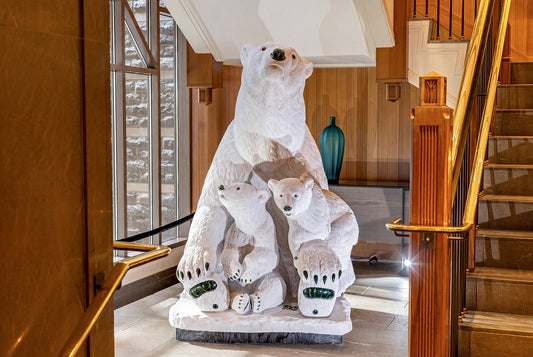 Borealis: A Northern Legacy  - 5.5' Life Size Polar Bear #7