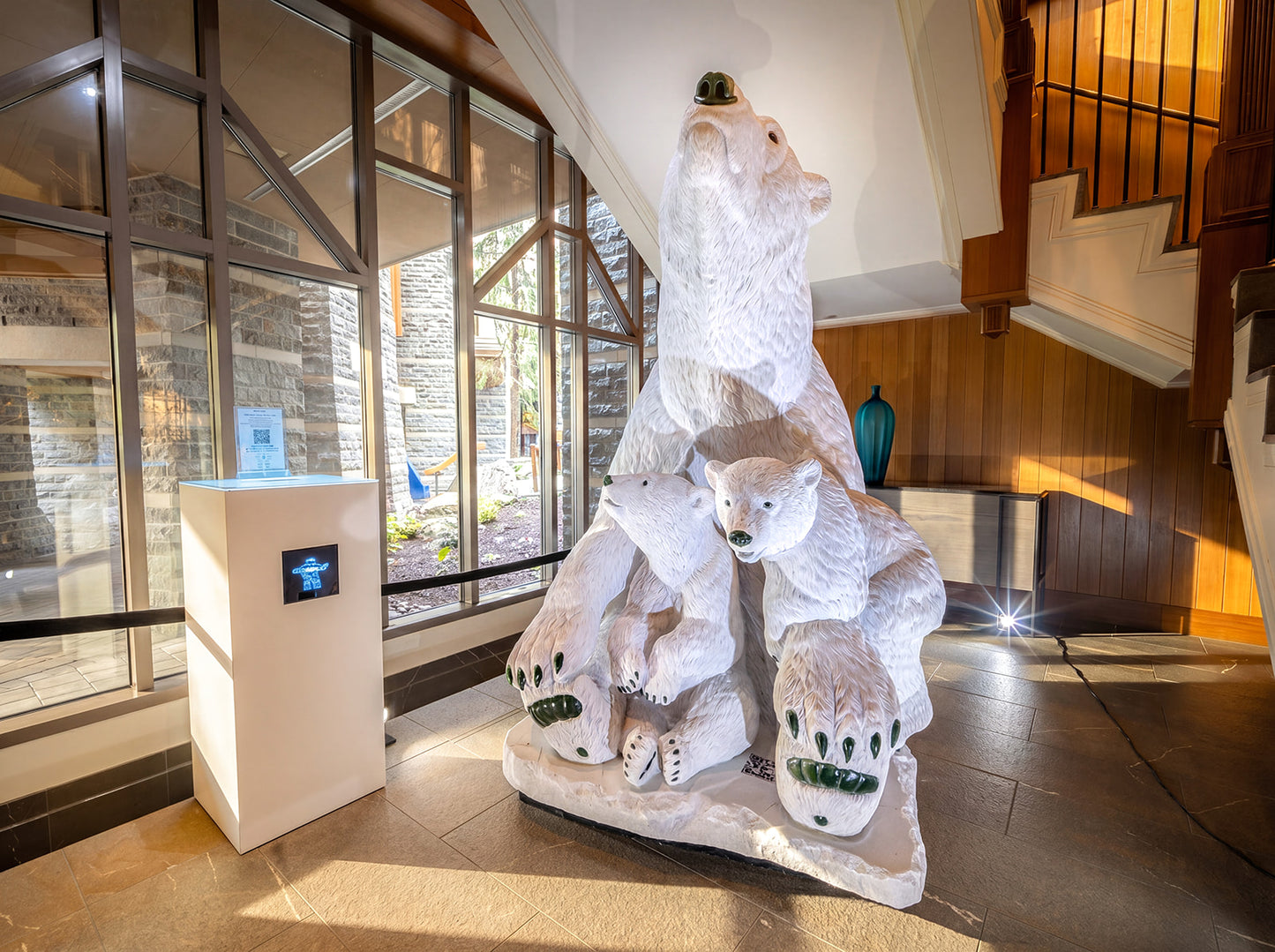 Borealis: A Northern Legacy  - 5.5' Life Size Polar Bear #7