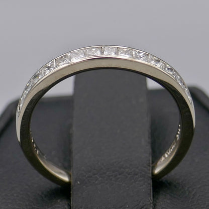 14K White Gold Ring w/ Diamonds