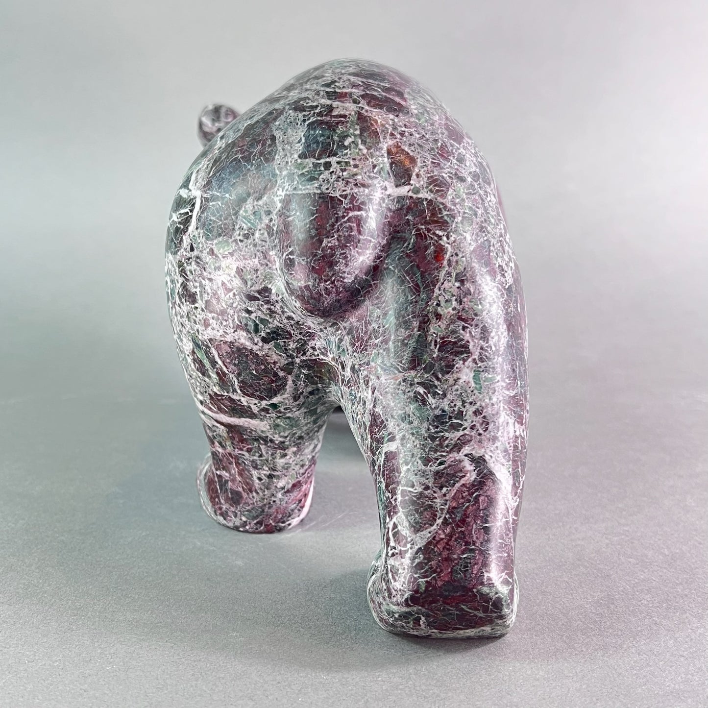 luxury stone art sculpted bear 