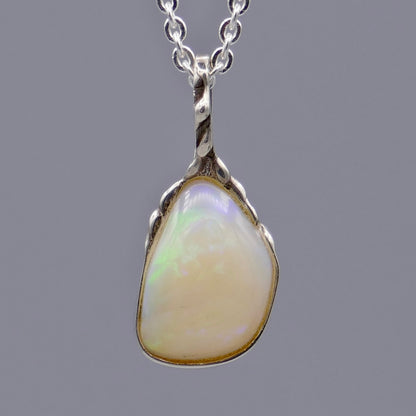 Sterling Silver Pendant w/ BC Opal