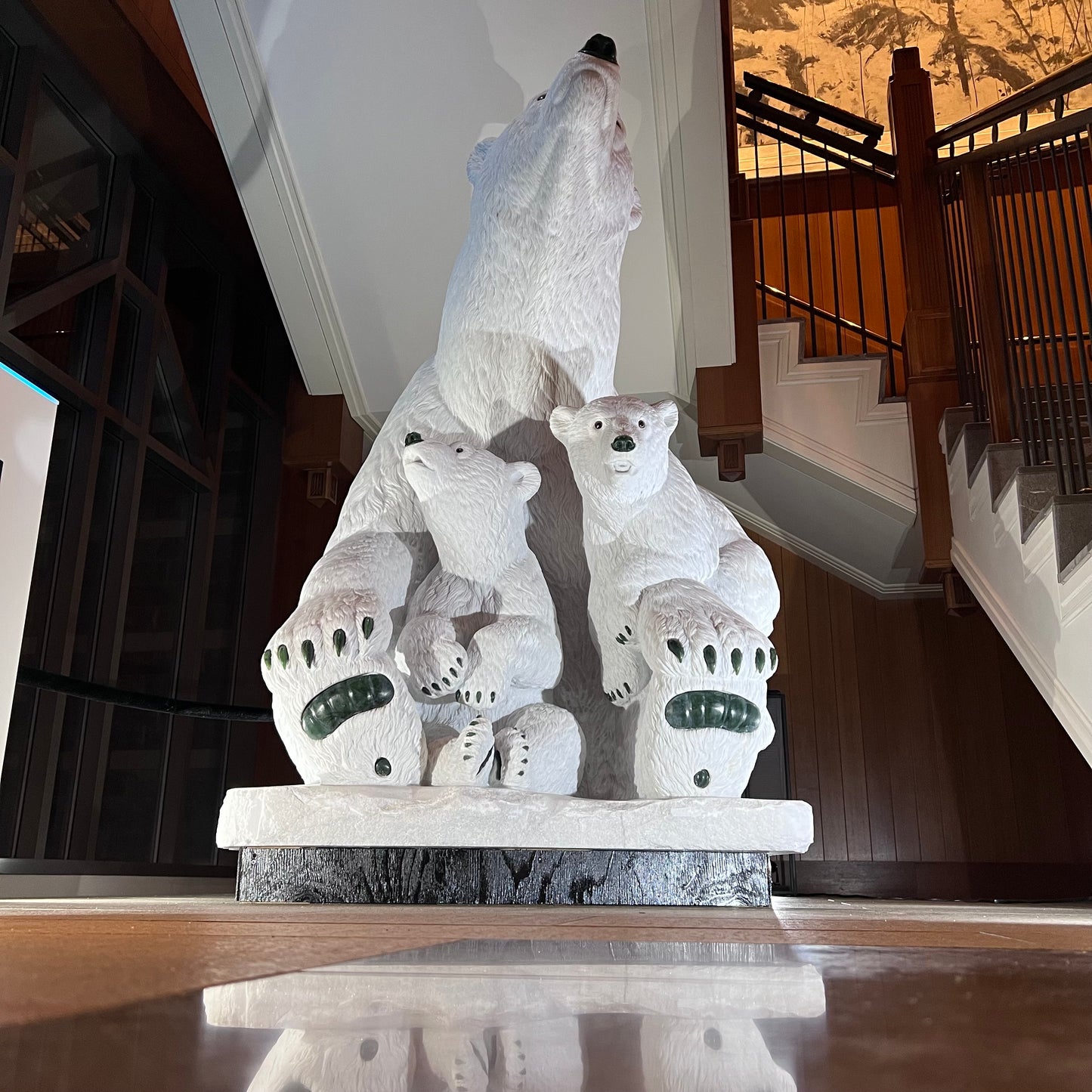 Borealis: A Northern Legacy  - 5.5' Life Size Polar Bear #7