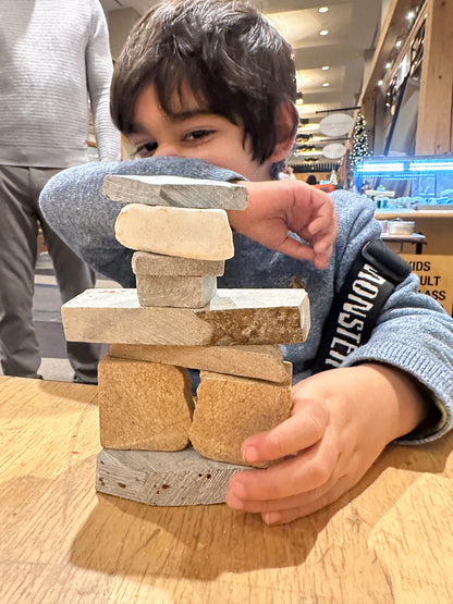 Art Class Stacked Inukshuk ~ 1-2 Hours