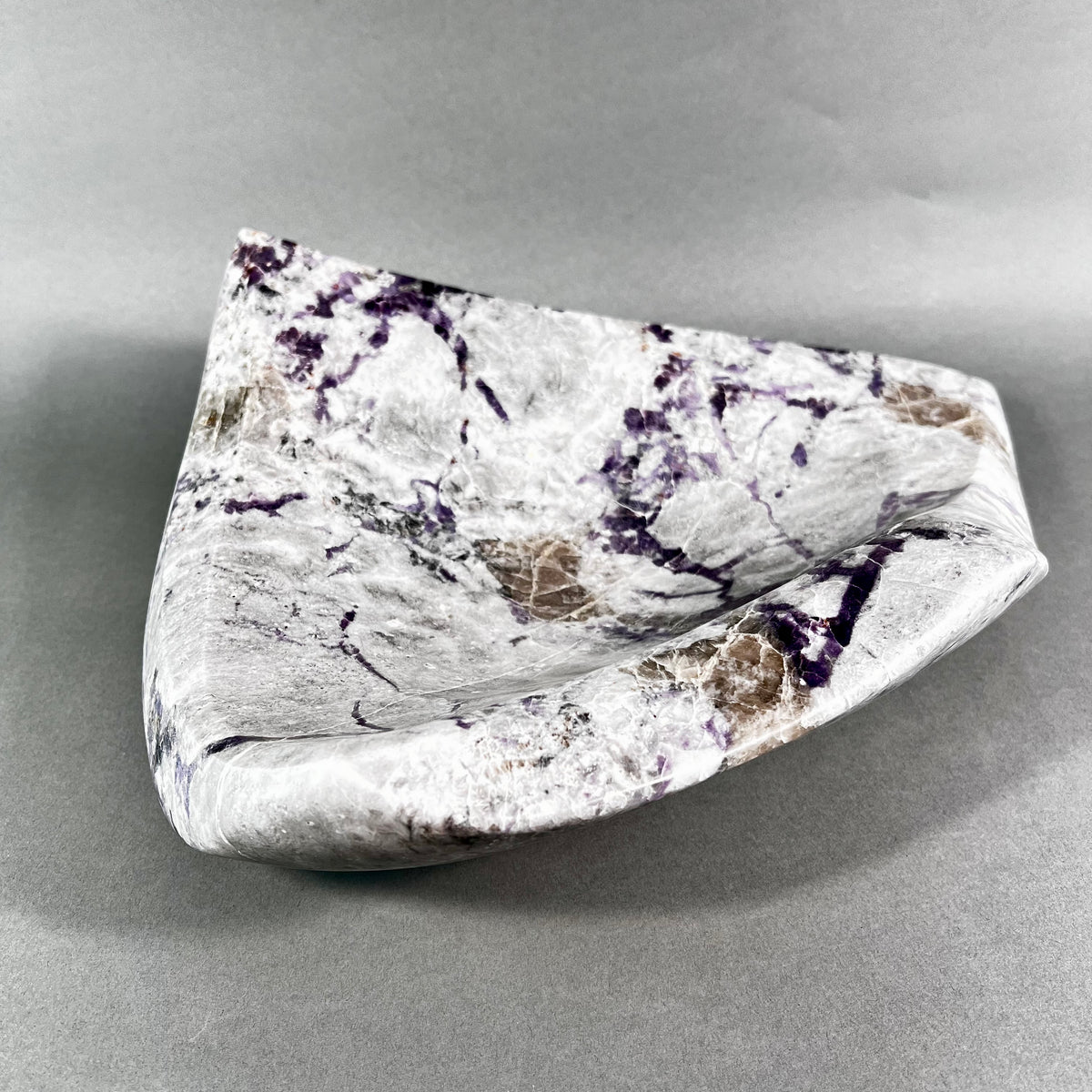 Bowl 4 - Purple Quartz – stone bowl