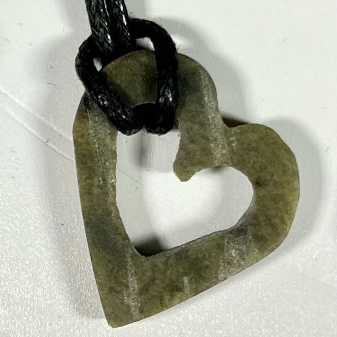 This heart pendant made in our Whistler, BC daily art class is beautifully designed.  Fathom Stone Art classes offers parents to drop off their kids for daycare while they ski or have dinner.