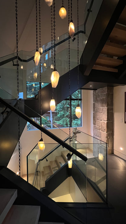 Alabaster Stone Pendant Lights