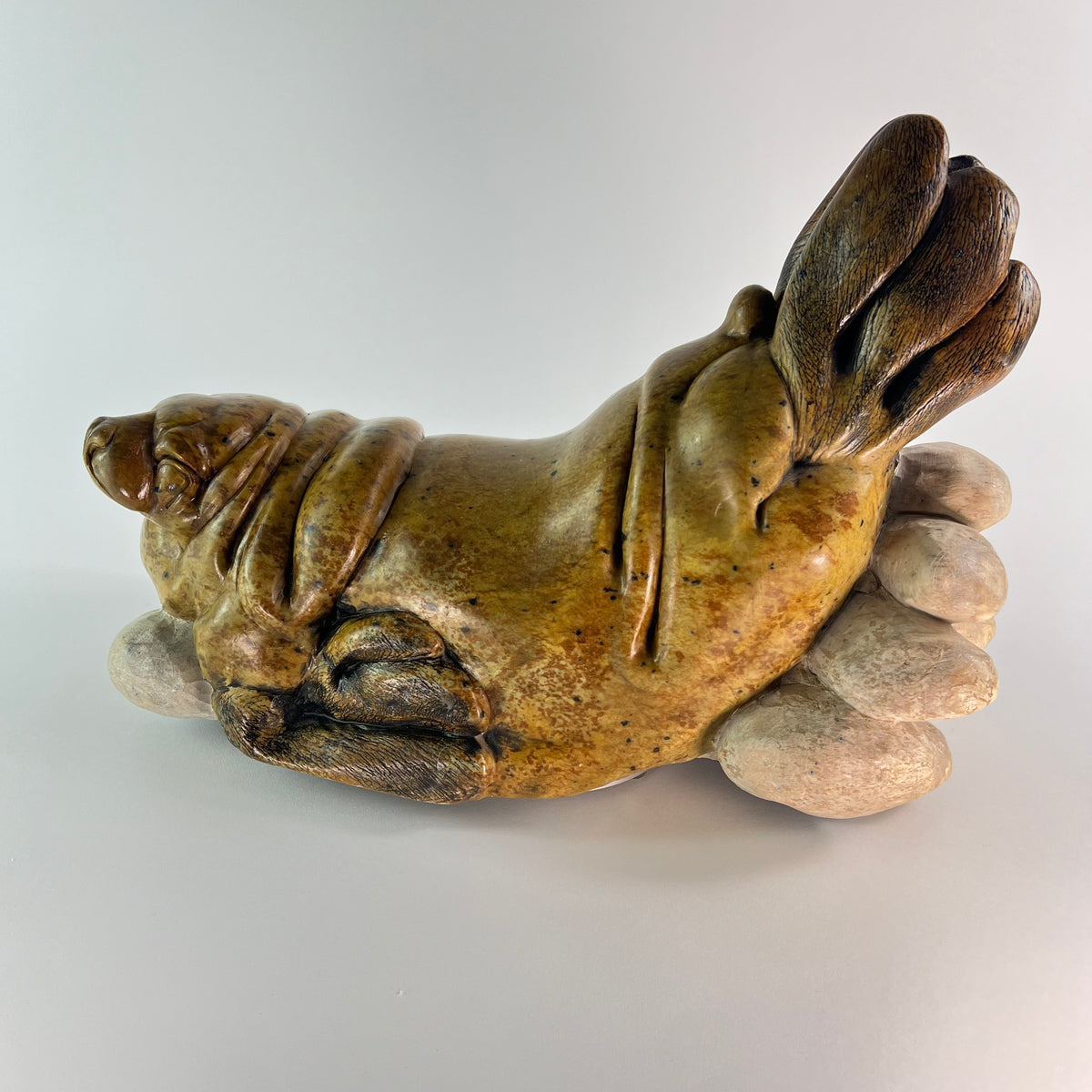 Seal – Soapstone wildlife sculpture