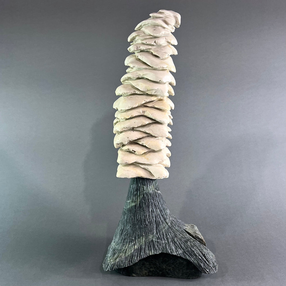 January Thaw – Marble, BC Soapstone stone lamp