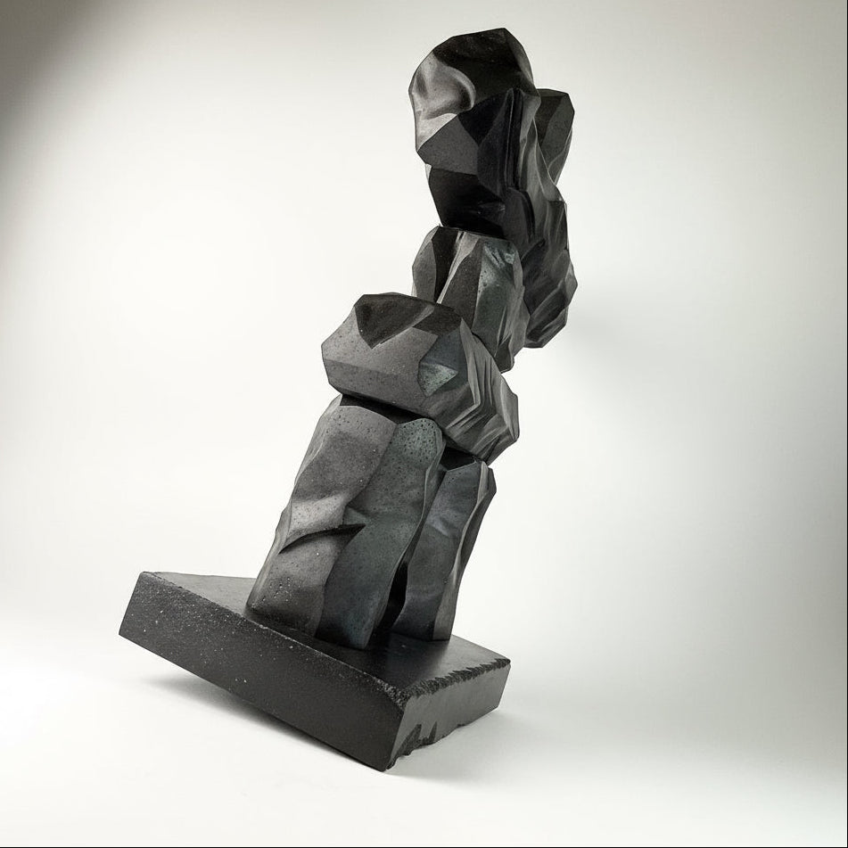 Title: 7th Heaven Inukshuk
Stone: Whistler Gray Basalt
Size: 17" x 10" x 27"
Weight: 88 lbs / 40 kg
Made in BC Canada