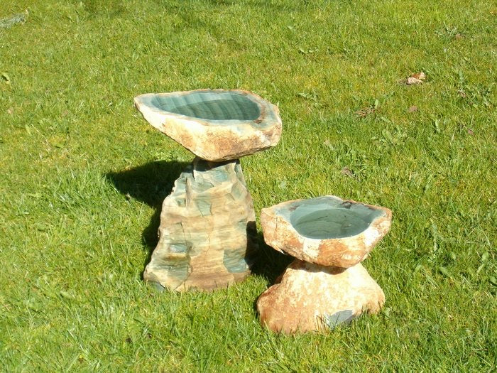 Stone Offering Bowls & Basins