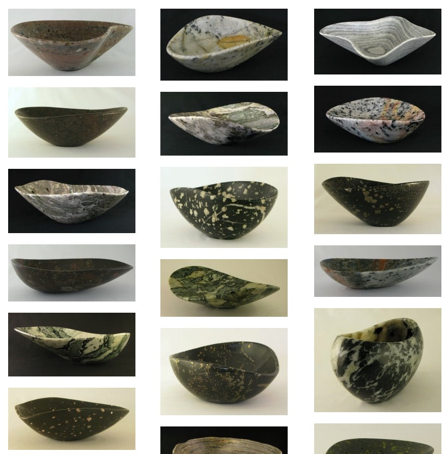 Stone Offering Bowls & Basins