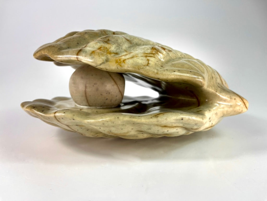 Clam With Pearl