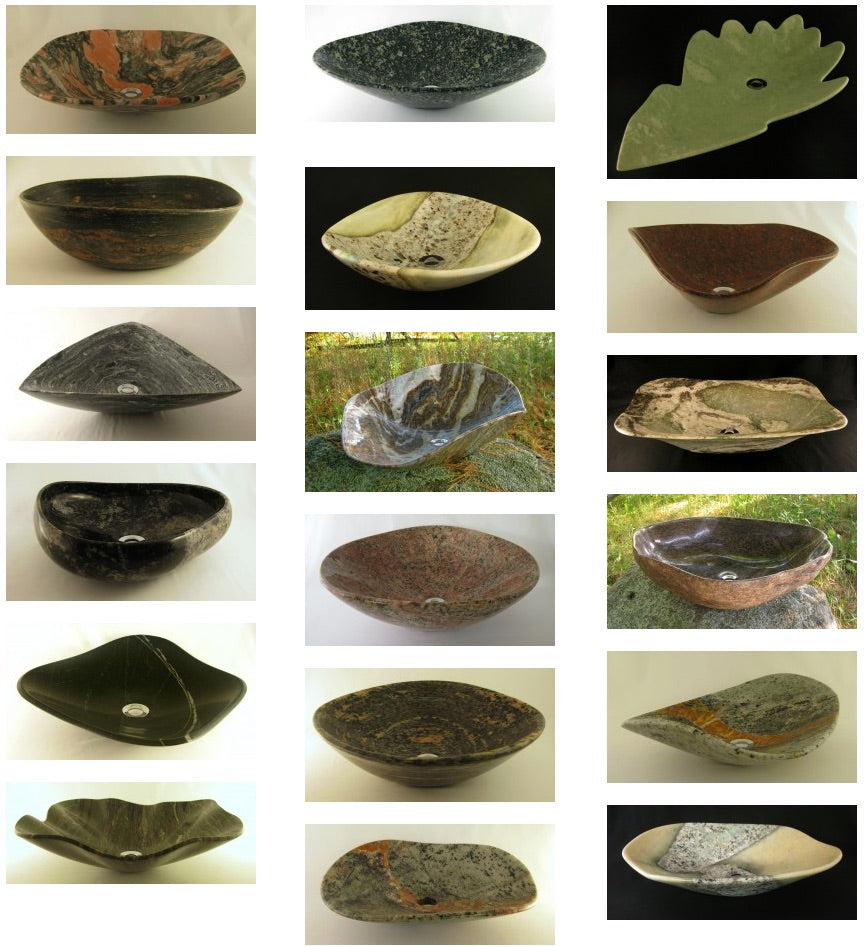 Stone Offering Bowls & Basins