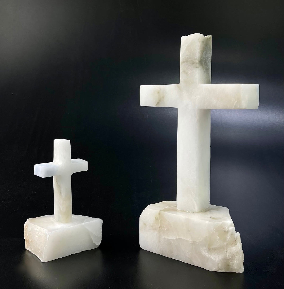 Marble Cross – stone sculpture